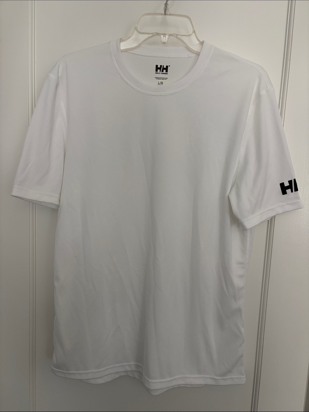 Helly Hansen White Short-Sleeve Crew Tee